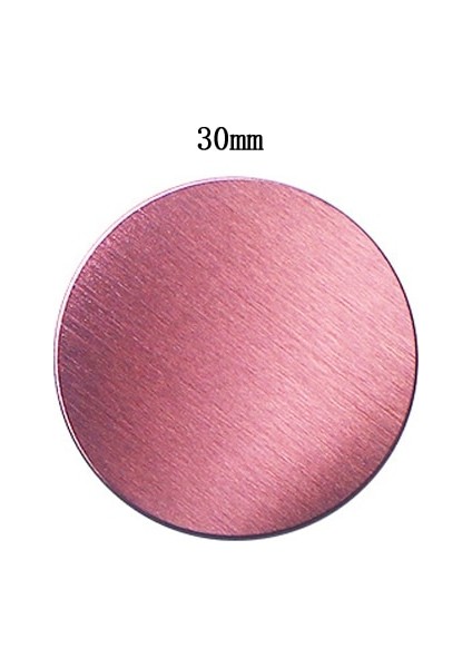 5 Adet 30MM-GÜL Tarzı 5 Adet Metal Plaka Disk Yuvarlak Mıknatıs Araç Telefon Tutacağı Demir Sac Etiket Manyetik Cep Telefonu Tutucu Araba Standı Montajı (Yurt Dışından)