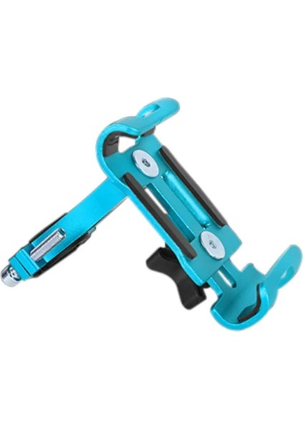 Mavi Stili Döndüremez 360 Derece Dönebilen Bisiklet Cep Telefonu Tutucu Bisiklet Telefon Desteği Için Motosiklet Metal Telefon Standı Dağ Bisikleti Gidon (Yurt Dışından)