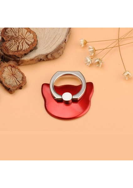 Kırmızı Stil Parmak Yüzük Cep Telefonu Tutucu Telefonlar Için Stand Kavrama Destek Aksesuarları Cep Telefonu Akıllı Telefon Yuvarlak Cep Telefonu Bir Hediye (Yurt Dışından) indirimleri