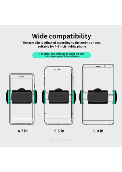 Koyu Mavi Tarzı Araba Cep Telefonu Tutucu Evrensel 360 Derece Mini Stand Braketi Otomatik Hava Firar Montajı Arabada Cep Telefonu Desteği (Yurt Dışından) fiyatları