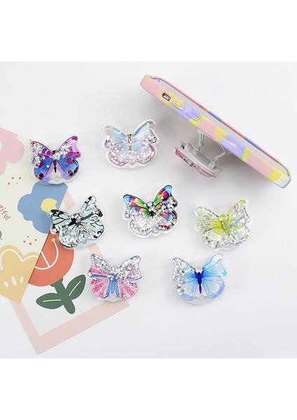 STIL10 Stil Parmak Kavrama Cep Telefonu Tutucu Genişleyen Stand Kavrama Cep Soket Desteği Düşme Önleyici Katlanabilir Akıllı Telefon Için Evrensel (Yurt Dışından) fiyatları