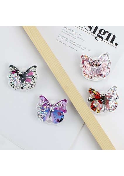 STIL10 Stil Parmak Kavrama Cep Telefonu Tutucu Genişleyen Stand Kavrama Cep Soket Desteği Düşme Önleyici Katlanabilir Akıllı Telefon Için Evrensel (Yurt Dışından) indirimleri