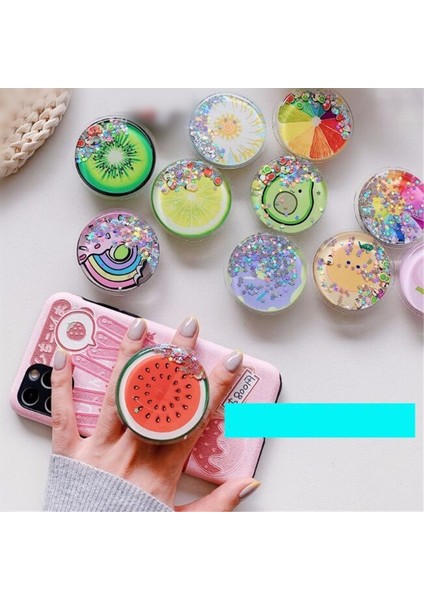 H Tarzı Bataklık Meyveleri Gökkuşağı Genişleyen Stand Montaj Telefon Soketi Katlama Mobil Akıllı Telefonlar Cep Masaüstü Braketi Telefon Standı Tutacağı (Yurt Dışından) modelleri