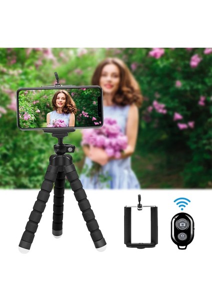 Sadece Uzaktan Kumanda Stili Cep Telefonu Tutucu Esnek Ahtapot Tripod Cep Telefonu Kamerası Için Braketi Selfie Standı Monopod Desteği Fotoğraf Uzaktan Kumandası (Yurt Dışından) indirimleri