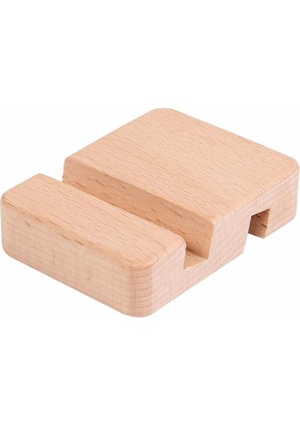 Çift ​​slot Stili Evrensel Cep Telefonu Çift Yuvalı Ahşap Braket Telefon Masaüstü Için Ipad Için Cep Telefonu Tutucu Standı Aksesuarları (Yurt Dışından)