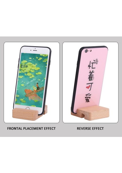 Çift ​​slot Stili Evrensel Cep Telefonu Çift Yuvalı Ahşap Braket Telefon Masaüstü Için Ipad Için Cep Telefonu Tutucu Standı Aksesuarları (Yurt Dışından) fırsatları