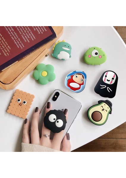 No.3 Tarzı Evrensel Cep Telefonu Braketi Sevimli Hayvan Telefonu Genişleyen Stand Parmak Tutucu Telefon Tutucu Destek Telefon Telefonu Aksesuarları (Yurt Dışından) modelleri