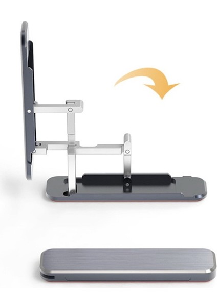 Siyah Stil 2022 Moda Ayarlanabilir Telefon Standı Üzerinde Evrensel Cep Telefonu Kendinden Yapışkanlı Katlanır Mini Metal Telefon Tutucu Braketi (Yurt Dışından) fırsatları
