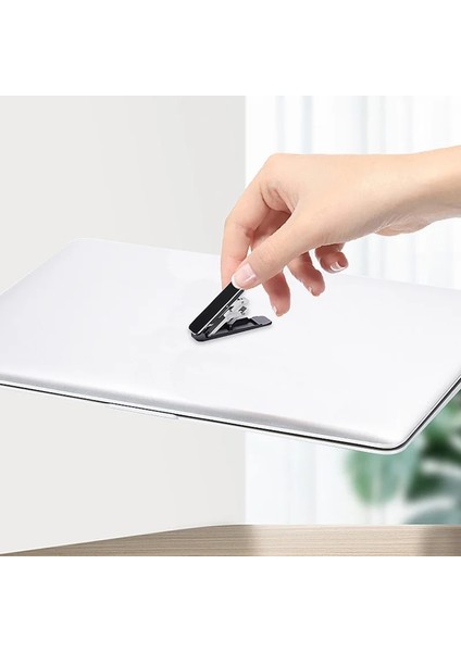 Siyah Stil 2022 Moda Ayarlanabilir Telefon Standı Üzerinde Evrensel Cep Telefonu Kendinden Yapışkanlı Katlanır Mini Metal Telefon Tutucu Braketi (Yurt Dışından) indirimleri