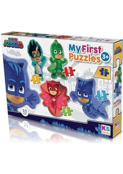 KS Games Pjmasks My First Puzzles 4 in 1 PJM 1030