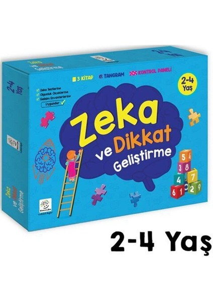 Zeka ve Dikkat Geliştirme Seti (2-4 Yaş)