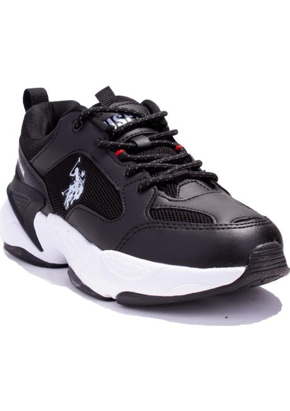 Maybe Ortopedik Günlük Siyah Beyaz Kadın Spor Ayakkabıbı