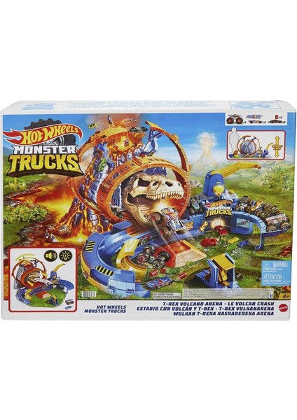 Monster Trucks Volkanik Alanda Macera Oyun Seti GYL14