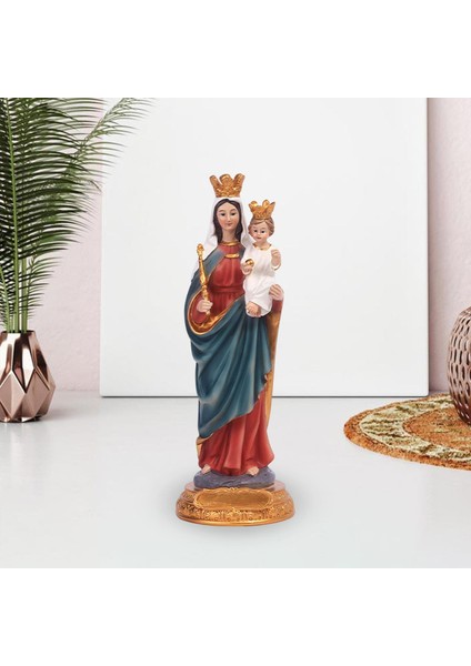 Kutsanmış Reçine Figürler Isa Heykel Our Lady Of Grace (Yurt Dışından) indirimleri