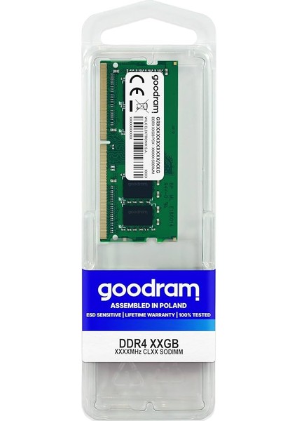 8 GB 3200 Mhz CL22 Ddr4 GR3200S464L22S-8G Notebook Ram