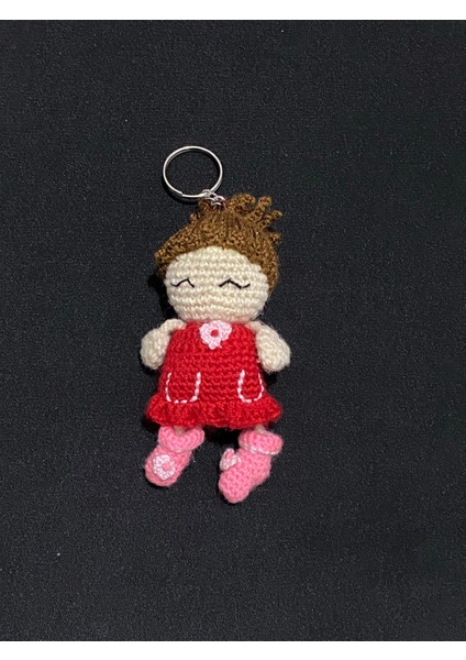 Lbr Garment Kız Çocuk Amigurumi Anahtarlık