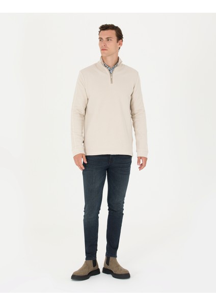 Pierre Cardin Erkek Coconut Regular Fit Sweatshirt 50275986-VR153