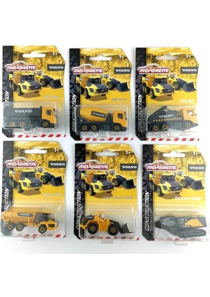 Majorette Série 4500 – Engin De Chantier Avec Treuil – Jaune – Occasion