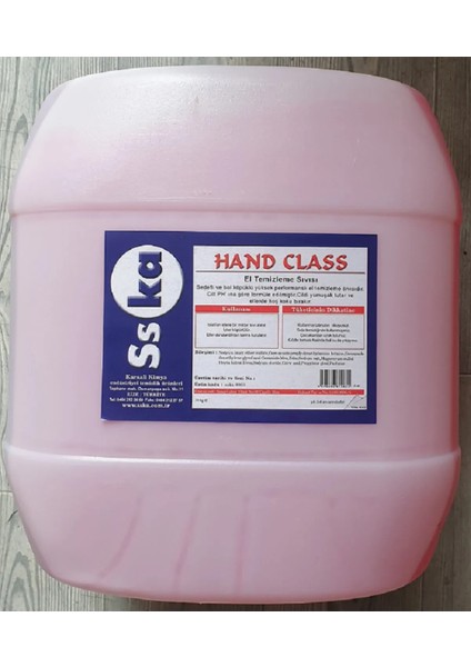 Sıvı El Sabunu 30 kg Parfümlü Ph 5,5