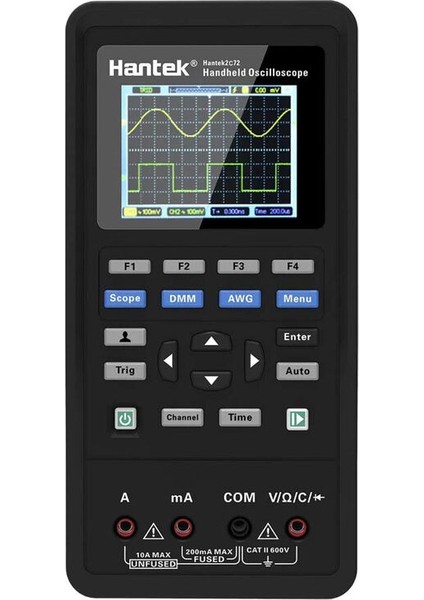 Hantek 2C72-3IN1 Dijital Osiloskop Multimetre - 250MSAS 70MHZ