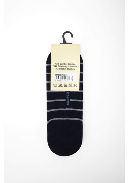 Erkek Bambu Siyah-lacibeyaz Çorap 855 Sneaker Erk Crp 3lu Set Syh-lacı-byz Cmbr Lcst