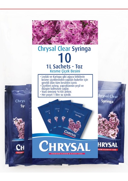 Syringa Sachet (Toz) '10'luk Paket'