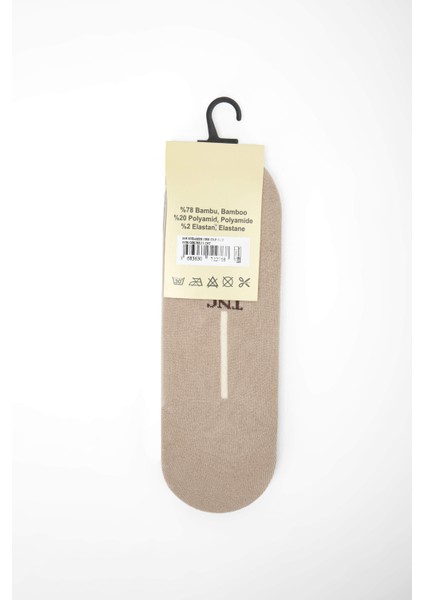 Erkek Bambu Siyah-gri-bej Çorap 855 Sneaker Erk Crp 3lu Set Syh-grı-bej Lcst