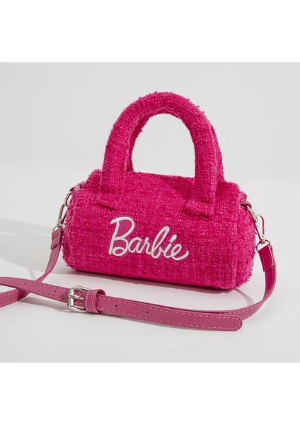 Barbie Tasarımlı Kadın Omuz Çantası - Pembe (Yurt Dışından)