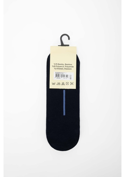 Erkek Bambu Siyah-beyaz-laci Çorap 855 Sneaker Erk Crp 3lu Set Syh-byz-lacı Lcst