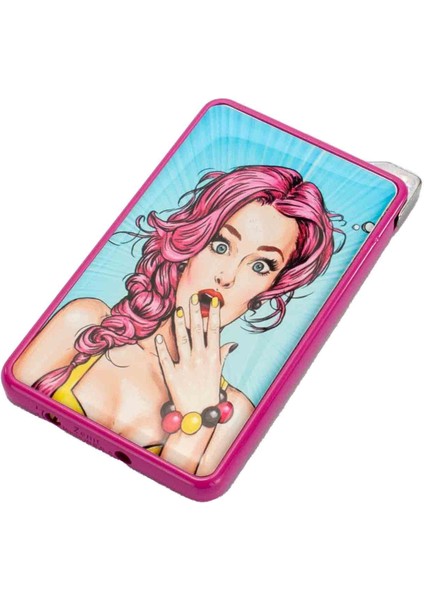 Pop Art Kaliteli Metal Çakmak