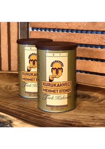 Mehmet Efendi Kurukahveci Mehmet Efendi Türk Kahvesi 250 gr x 2 Adet