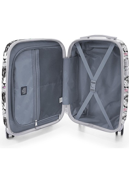 Kedi Desenli Kabin Boy Valiz (50CM) 16543 fiyatları