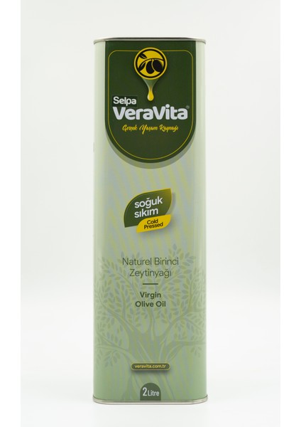 Naturel Birinci Zeytinyağı Teneke 2 L Max:1