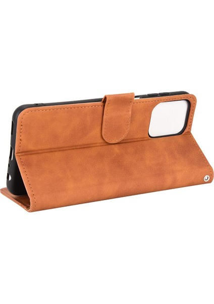 Samsung Galaxy M33 5g Kart Ekleme Deri Folio Flip Case (Yurt Dışından)