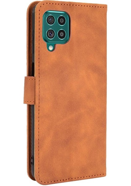 Samsung Galaxy F62/M62 Kart Tutucu Kickstand Tam Kapak ile Kılıf (Yurt Dışından)