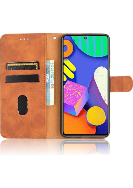 Samsung Galaxy F62/M62 Kart Tutucu Kickstand Tam Kapak ile Kılıf (Yurt Dışından) indirimleri