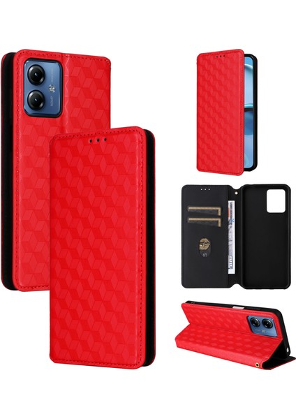 Motorola Moto G14 4g Cüzdan Hakiki Deri Darbeye Dayanıklı Tpu Kılıf Standı Dayanıklı Flip Kitap Katlanır (Yurt Dışından) fiyatları
