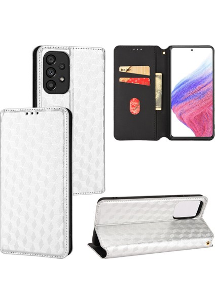 Samsung Galaxy A73 5g Cüzdan Hakiki Deri Darbeye Dayanıklı Tpu Kılıf Standı Dayanıklı Flip Kitap Katlanır (Yurt Dışından)