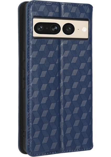 Google Pixel 7 Pro Cüzdan Hakiki Deri Darbeye Dayanıklı Tpu Kılıf Standı Dayanıklı Flip Kitap Katlanır (Yurt Dışından)