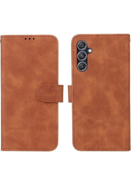 SZY Mall Samsung Galaxy M34 5g Için Kılıf Koruyucu Kapak Deri Folio Flip Case (Yurt Dışından)