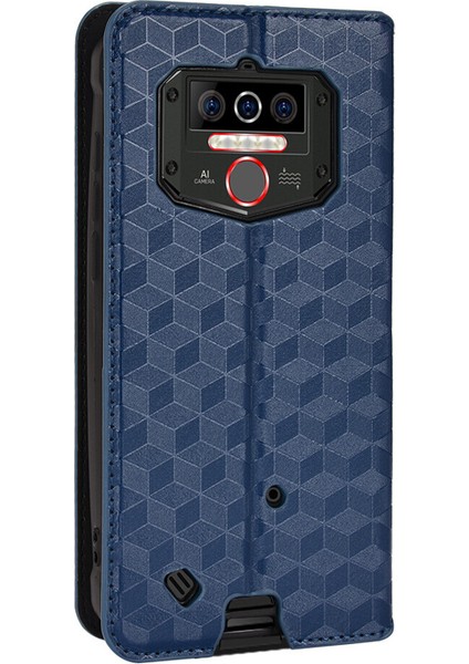 Oukitel Wp5/wp5 Pro Cüzdan Hakiki Deri Darbeye Dayanıklı Tpu Kılıf Standı Dayanıklı Flip Kitap Katlanır (Yurt Dışından) fırsatları