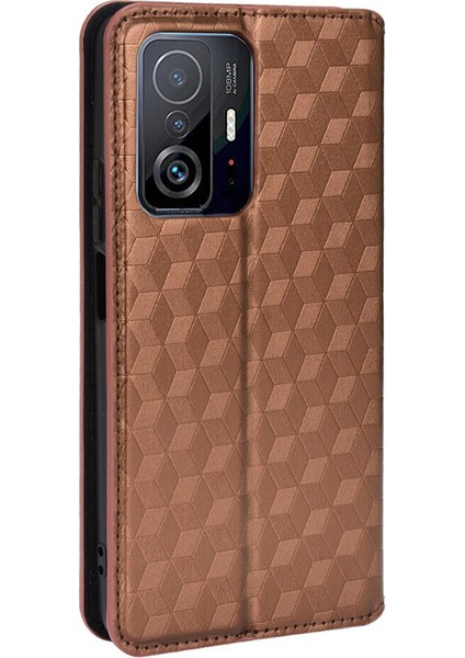 Xiaomi Mi 11T/11T Pro Cüzdan Hakiki Deri Darbeye Dayanıklı Tpu Kılıf Standı Dayanıklı Flip Kitap Katlanır (Yurt Dışından) fırsatları