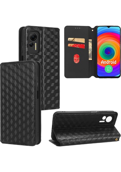 Ulefone Note 14 Cüzdan Hakiki Deri Darbeye Dayanıklı Tpu Kılıf Standı Dayanıklı Flip Kitap Katlanır (Yurt Dışından)