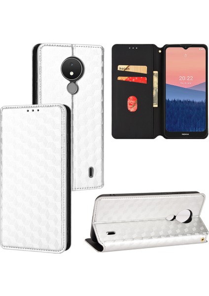 Nokia C21 Cüzdan Hakiki Deri Darbeye Dayanıklı Tpu Kılıf Standı Dayanıklı Flip Kitap Katlanır (Yurt Dışından) fiyatları