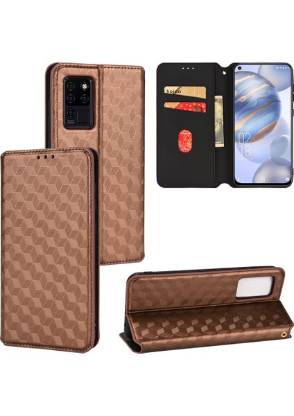 Oukitel C21 Cüzdan Hakiki Deri Darbeye Dayanıklı Tpu Kılıf Standı Dayanıklı Flip Kitap Katlanır (Yurt Dışından) fiyatları