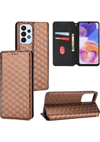 Samsung Galaxy A23 4g Cüzdan Hakiki Deri Darbeye Dayanıklı Tpu Kılıf Standı Dayanıklı Flip Kitap Katlanır (Yurt Dışından) fiyatları
