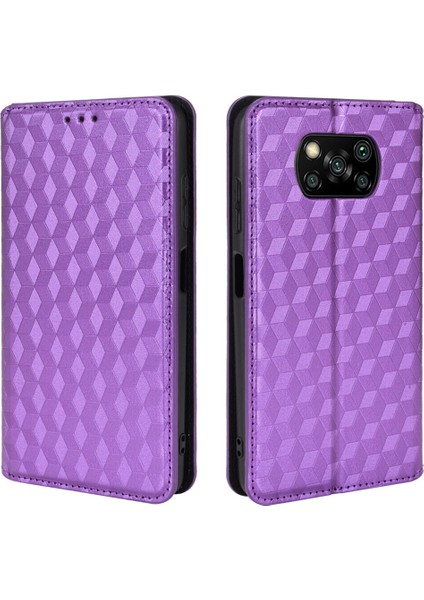 Xiaomi Mi Poco X3 Nfc Cüzdan Hakiki Deri Darbeye Dayanıklı Tpu Kılıf Standı Dayanıklı Flip Kitap Katlanır (Yurt Dışından)