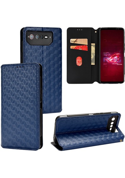 Asus Rog Phone 6/6 Pro Cüzdan Hakiki Deri Darbeye Dayanıklı Tpu Kılıf Standı Dayanıklı Flip Kitap Katlanır (Yurt Dışından) fiyatları