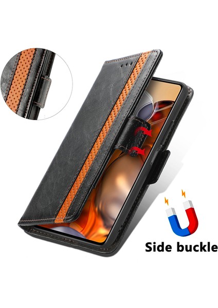 Xiaomi 11T/11T Pro Cüzdan Kılıfı, Kart Tutuculu Pu Deri Flip Kılıf Rfıd Engelleme Kickstand Telefon Kapağı (Yurt Dışından) fırsatları