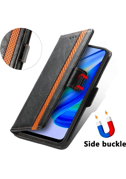 Oppo A95 4g 5g Cüzdan Kılıfı, Kart Tutuculu Pu Deri Flip Kılıf Rfıd Engelleme Kickstand Telefon Kapağı (Yurt Dışından) fırsatları